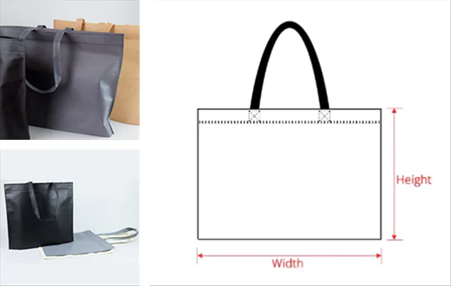 Metallic Printed Nonwoven Fabric